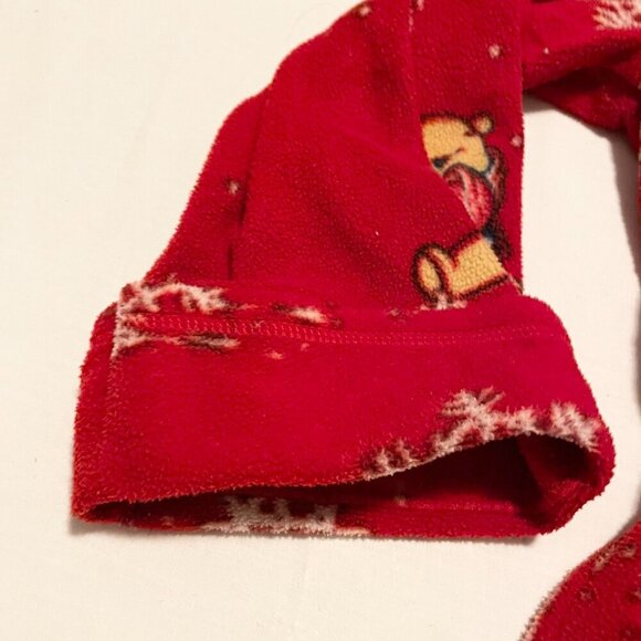 Disney Winnie the Pooh Red Polyester Womens Bath Robe Size Small - Picture 8 of 15